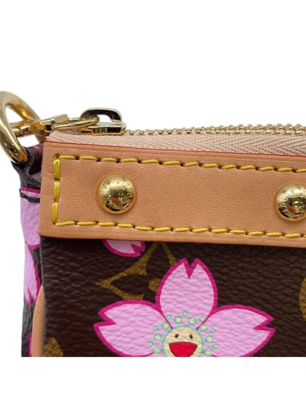Louis Vuitton Handbag Monogram Cherry Blossom LV TM Pochette Accessoire Pouch